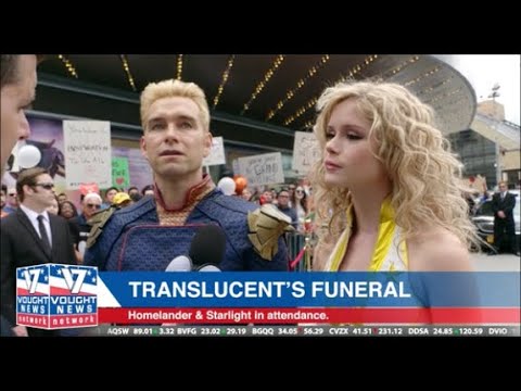 Post-Funeral Interview || The Homelander and Starlight join Hands |The Boys ||S02E01 || The Big Ride