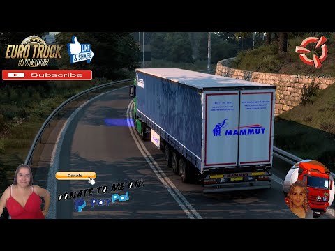 Euro Truck Simulator 2 (1.40 Beta) Mammut 3 Axles Curtain Ownable Trailer by Aryan + DLC's & Mods