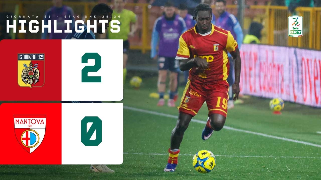 Catanzaro vs Mantova Highlights