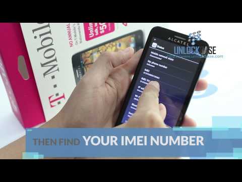 How to Find the IMEI (Serial Number) of your Alcatel One Touch Fierce