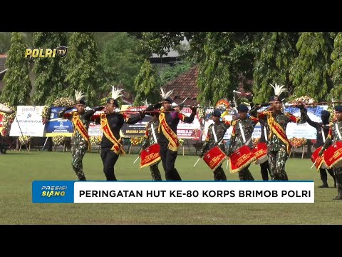 KAPOLDA JATIM TEGASKAN PROFESIONALISME DAN HUMANIS BRIMOB DI HUT KE-80 KORPS BRIMOB