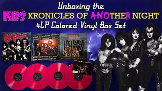 Unboxing the KISS - Kronicles Of Another Night 4LP Colored Vinyl Box Set | Vinyl Community