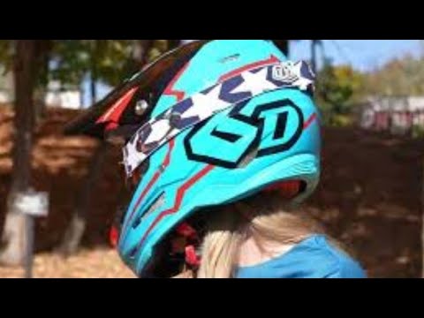 THE ONLY HELMET MY KIDS WEAR ON THE 2023 GASGAS 125 2 STROKE , Jr's 6D Helmet Crash Story 😂