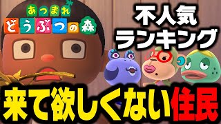 嫌いな住人ランキングというものがあるらしいから見ていく【切り抜き】