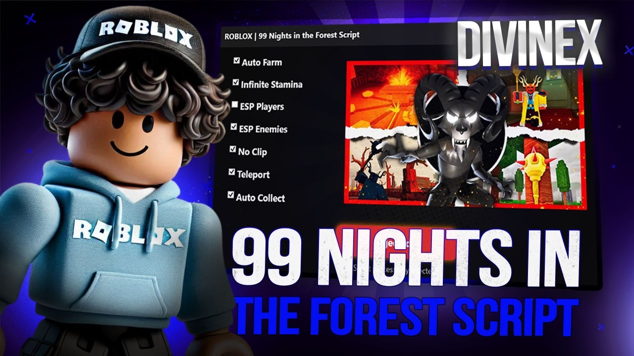 99 Nights In The Forest Script | 99 Nights In The Forest | Auto Night, INF ITEMS, Auto Farm [Free]