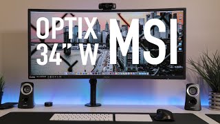 Video thumbnail for Budget Ultrawide Gaming Monitor! (MSI Optix MAG341CQ) by Anthony Ivanovsky