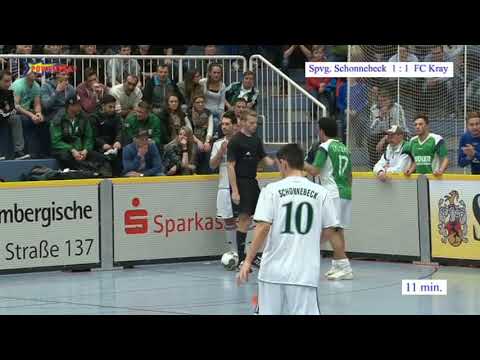 2014 01 26 Finale 20 Essener HM Spvg Schonnebeck vs  FC Kray Live mit 2 Kamera's mM