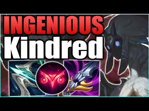 This Ingenious Kindred Build Hard Counters Ap Champions! (Galeforce Kindred) - League Of Legends