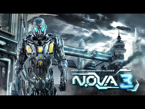 Gameplay De N.O.V.A. 3 - Near Orbit Vanguard Alliance [1°MISSÃO] (ANDROID)