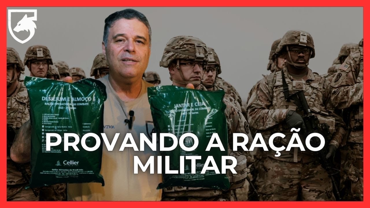 A COMIDA DE COMBATE DO EXÉRCITO