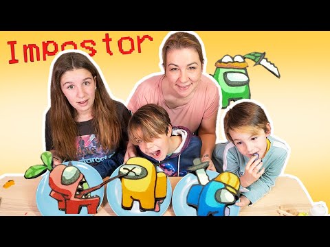 Pancake AMONG US en la VIDA REAL // Cosas para hacer en CASA contra el ABURRIMIENTO en familia