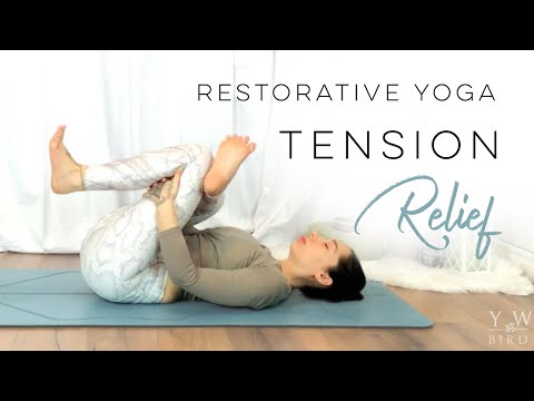 20 Minute Restorative Yoga BEST Yoga for Relaxation