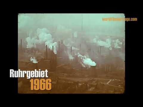 1966   Der Himmel über der Ruhr   Ruhrgebiet   Luftaufnahmen