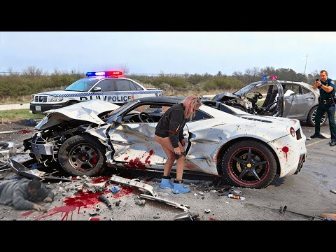 No Mercy Police Chases CRAZY Moments Brutal PIT Maneuvers and High-Speed Crashes! #4