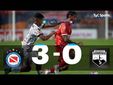 Argentinos Juniors 3-0 Deportivo Armenio | Copa Argentina 2023 | 32avos de final