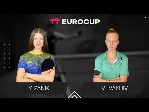 16:20 Yulianna Zanik  - Valeriia Ivakhiv 23.10.2024 TT Euro.Cup Ukraine Star. TABLE 3