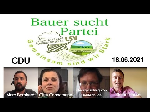 Bauer sucht Partei 18.06.2021 / Gitta Connemann und Georg-Ludwig von Breitenbuch - CDU