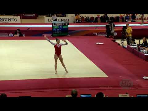 ALEKSEEVA Irina (RUS) - 2018 Artistic Worlds, Doha (QAT) - Qualifications Floor Exercise