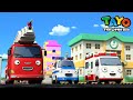 NEW Brave Rescue Team Compilation L The Brave Cars L Rescue Team Song L Tayo The Little Bus