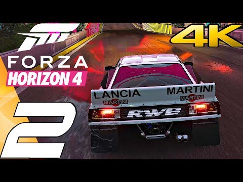 Forza Horizon 4 - Gameplay Walkthrough Part 2 - Rally Racing [4K 60FPS ULTRA]