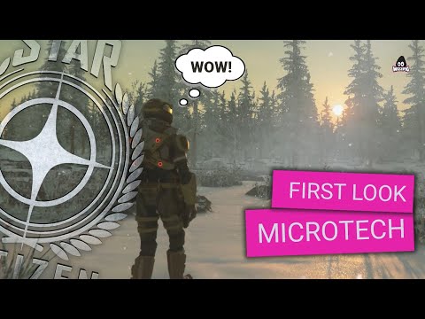 Star Citizen | First Look at Microtech - Alpha 3.8.0 PTU