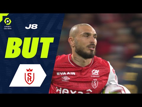 But Teddy TEUMA (57' pen - SdR) STADE DE REIMS - AS MONACO (1-3) 23/24