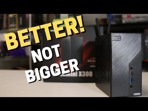 ASRock Barebone Deskmini X300 HDMI/DP/USB-C juodas DDR4 retail video