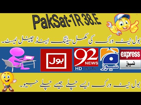 How to set Bol Network 4 Foot dish setting on Paksat38E