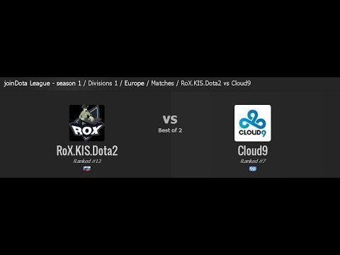 Dota2 - ROX.KIS vs Cloud9 [jDLeague] Caster Pingac
