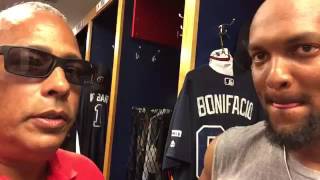 Marcador: Emilio Bonifacio se presenta a los campos de entrenamiento