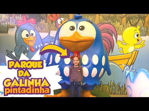 LELE BRINCANDO no PARQUE da GALINHA PINTADINHA - FAMILIA COTTA