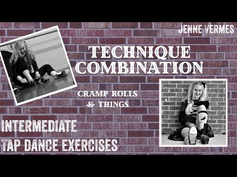 TAP DANCE TUTORIAL - CRAMP ROLLS & THINGS - Intermediate Technique Exercise