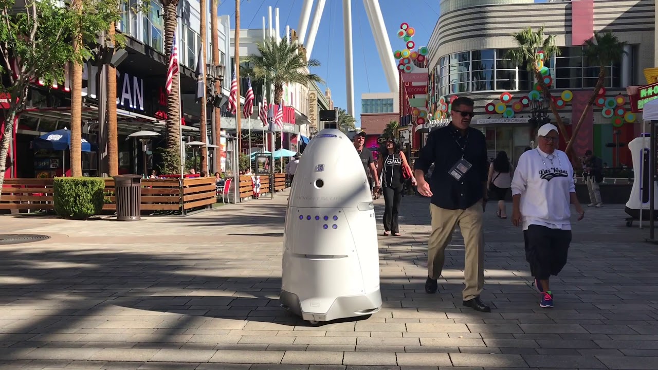 Autonomous security robots | Vicor