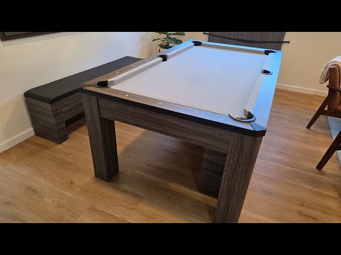 Atomic Hampton 3-in-1 Combo Game Table - Billiards, Ping Pong, and Dining Table  |QUICK OVERVIEW{