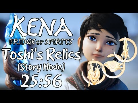 Kena: Bridge of Spirits Toshi's Relics (Story Mode) Speedrun in 25:56