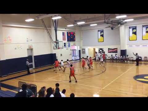 Team Charlotte picks up the 69-67 win against Davie Fastbreak  - Queen City Middle School Showcase