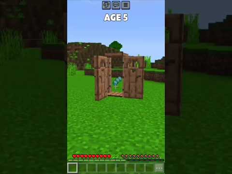 Hyper Gaming - How to Escape Minecraft Traps at Different Ages 😀 #shorts #minecraft #viral