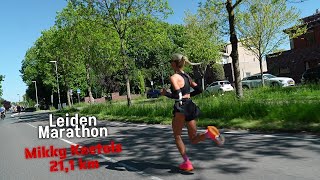 Leiden Marathon Mikky Keetels, 21,1 km. #hardlopen #marathon #leiden