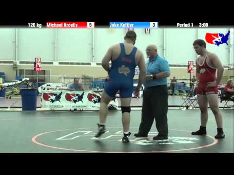 Michael Kroells vs. Jake Kettler at 2013 ASICS University Nationals - FS
