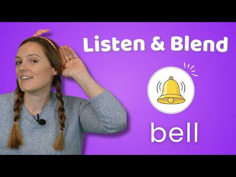 Oral Blending Learn Phonics Phase 2 Double Consonants Learn to Read British Teacher
