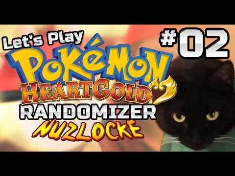 Pokémon HeartGold Randomizer Nuzlocke - Episode 02 - Cats and Pokemon