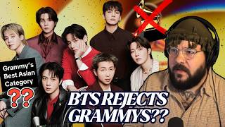 BTS says NO THANKS GRAMMYS