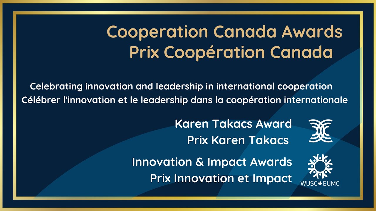 2023 Cooperation Canada Awards / Prix Coopération Canada 2023