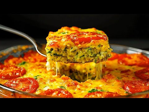 Min 100-åriga mormor lagar det här zucchini-receptet till middag! Enkelt, otroligt gott!