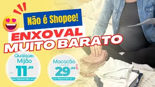 ENXOVAL DO BEBÊ MAIS BARATO QUE NA SHOPEE!| Enxoval do bebê barato e funcional | ENXOVAL BEBÊ FOFUXO