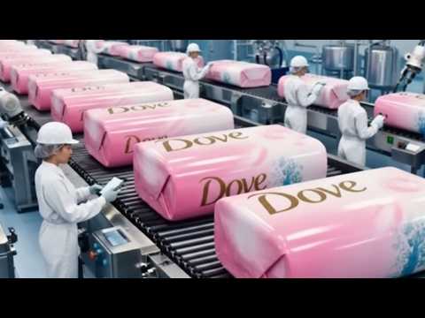 This Is How Dove Soap Is Produced in the USA Factory | Inside the Oldest Soap Factory (Full Process)
