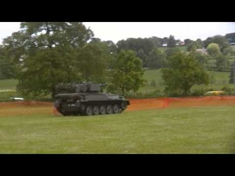 Tanks in action (display)