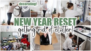 ✨2026 NEW YEAR HOME RESET • clean with me + major declutter!