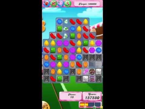 Candy Crush Saga Level 1444 No Booster with tips