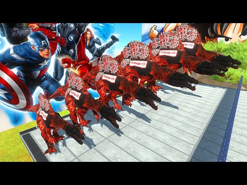 COLOR Different Size All UNITS Clash Block Race -Animal Revolt Battle Simulator